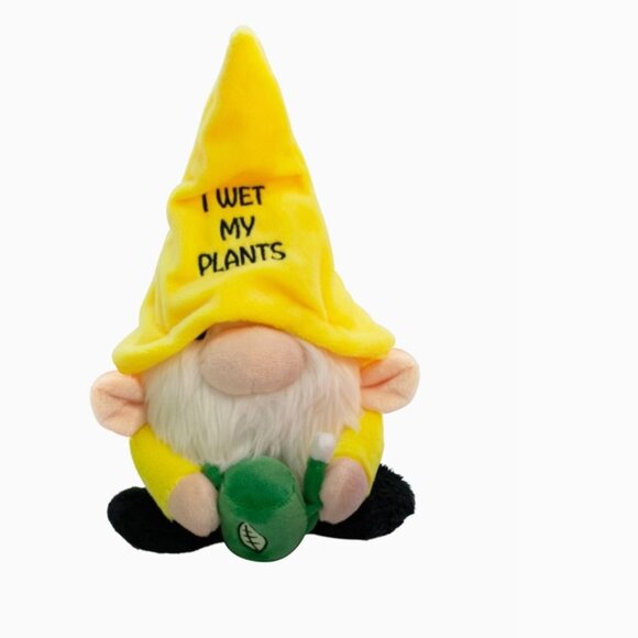Punchkins "I Wet My Plants" Gnome Plush - Picture 1 of 1